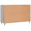 vidaXL Sideboard Grey Sonoma 101.5x35x70 cm Engineered Wood