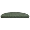 vidaXL Stair Mats Self-adhesive 10 pcs 65x21x4 cm Green Half Round Large