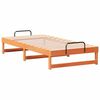 vidaXL Bed Frame Brown 90 x 200 cm Solid Pine Wood