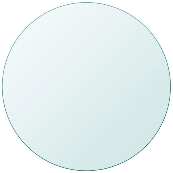 vidaXL Table Top Tempered Glass Round 900 mm
