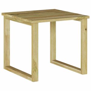 vidaXL Table Natural 40 x 40 x 36 cm Impregnated Pine Wood