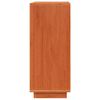 vidaXL Sideboard Wax Brown 70 x 34 x 80 cm Solid Pine Wood