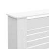 vidaXL Radiator Cover White 172x19x81.5 cm MDF