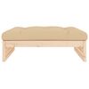 vidaXL Garden Footstool 120x80 cm Solid Wood Pine