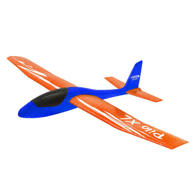JAMARA Foam Toy Glider Pilo XL Orange and Blue