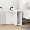 vidaXL End Table White 37 x 32 x 40 cm Engineered Wood