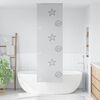 vidaXL Shower Roller Blind 60x240 cm Fabric Width 56 cm