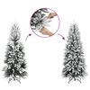 vidaXL Christmas Tree with 150 LEDs White 150 cm PE and Steel