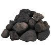 vidaXL Volcanic Rocks 10 kg Black 5-8 cm