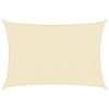 vidaXL Sunshade Sail 160 g/m&sup2; Cream 3x4.5 m HDPE