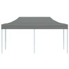 vidaXL Party Tent Folding Anthracite 291 x 580 x 315 cm Oxford Fabric