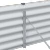 vidaXL Garden Raised Bed 195 x 100 x 36 cm Galvanised Steel