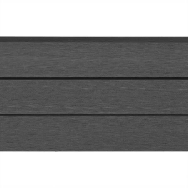 vidaXL WPC Fence Set 3 Square 526x185 Grey