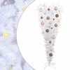 vidaXL Artificial Christmas Tree with Stand White 120 cm PVC and Steel