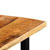 vidaXL Tractor Bar Table Solid Mango Wood Red 60x150x107 cm