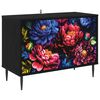 vidaXL TV Cabinet KIEL 69 x 33 x 50.5 cm Black Oak Engineered Wood
