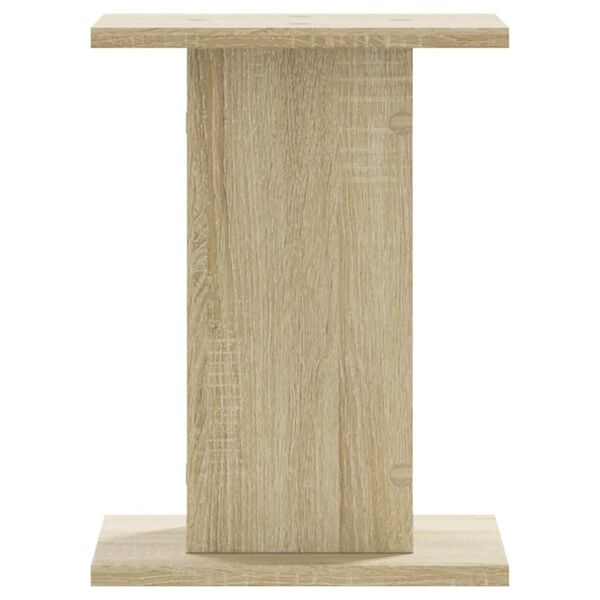 vidaXL Plant Stands 2 pcs Sonoma Oak 30x30x40 cm Engineered Wood