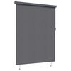 vidaXL Roller Blind Anthracite 200 x 250 cm Fabric and Aluminum