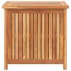 vidaXL Garden Storage Box 60x50x58 cm Solid Teak Wood