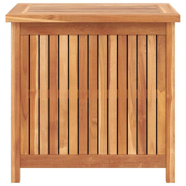 vidaXL Garden Storage Box 60x50x58 cm Solid Teak Wood