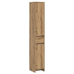 vidaXL Bathroom Cabinet Artisan Oak 30 x 33 x 190 cm Engineered Wood