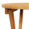 vidaXL Garden Table Folding Natural 60 x 60 x 72 cm Solid Acacia Wood