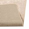 vidaXL Rug Runner MARSA Cream 170 x 120 cm Polyester and PVC