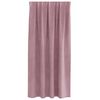 vidaXL Blackout Curtains 2 pcs Dark Pink 140 x 175 cm Velvet