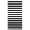 vidaXL Zebra blind 120.9x230 cm Fabric Width 116.7 cm black