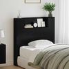 vidaXL Headboard Black Oak 100 x 15 x 103.5 cm Engineered Wood