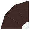 vidaXL Balcony Privacy Screen 160 x 160 cm Polyester Brown