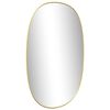 vidaXL Wall Mirror Gold 80x50 cm