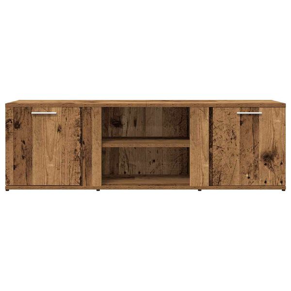 vidaXL TV Cabinet Old Wood 120x34x37 cm Engineered Wood