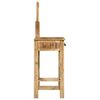 vidaXL Dressing Table Brown 100 x 40 x 120 cm Solid Mango wood