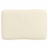vidaXL Pallet Cushion Set 3 pcs Cream 120 x 80 x 12 cm Oxford fabric