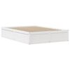 vidaXL Bed Frame without Mattress White 160x200 cm Solid Wood Pine