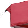 vidaXL Professional Folding Party Tent Aluminium 6x3 m Wine Red