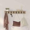 vidaXL Wall-Mounted Coat Rack Sonoma Oak 80 x 10.5 x 10.5 cm