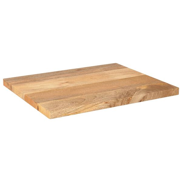 vidaXL Table Top 60x50x3.8 cm Rectangular Solid Wood Mango