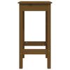 vidaXL 5 Piece Bar Set Honey Brown Solid Wood Pine