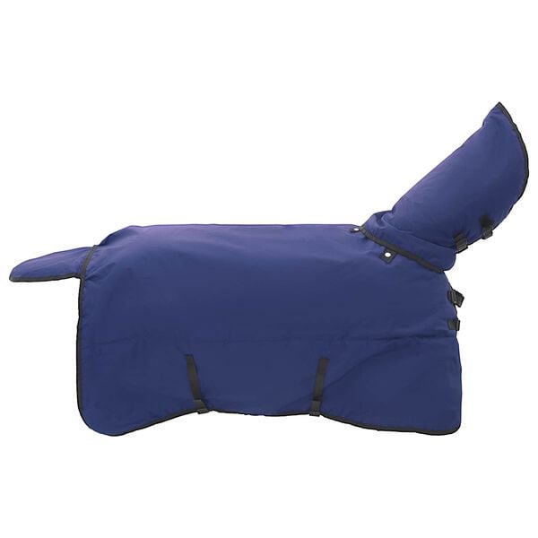 vidaXL Horse Blanket Full Navy Blue 115 cm Polyester