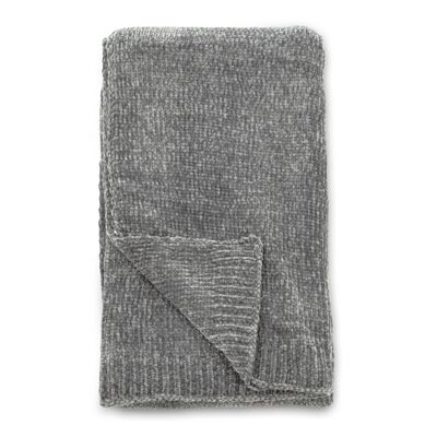Venture Home Blanket Ally 170x130 cm Polyester Dark Grey