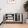 vidaXL Record Cabinet Grey Sonoma 78.5 x 35 x 45 cm Engineered Wood