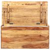 vidaXL Storage Chest 80x40x40 cm Solid Acacia Wood