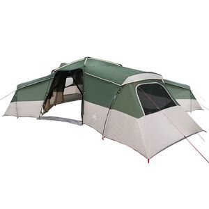 vidaXL Family Tent with Roof Green 833 x 585 x 216 cm Taffeta