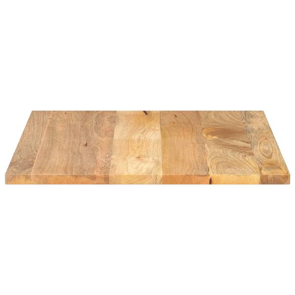 vidaXL Table Top 70x70x3.8 cm Square Solid Wood Mango