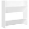 vidaXL Wall Shoe Cabinets 4 pcs White 60x18x60 cm Engineered Wood