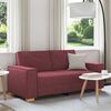 vidaXL 2-Seater Sofa Wine Red 180x78x84 cm Fabric