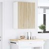 vidaXL Hanging Cabinet Sonoma Oak 60 x 31 x 80 cm Engineered Wood