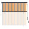 vidaXL Outdoor Roller Blind 160x250 cm Yellow and Blue